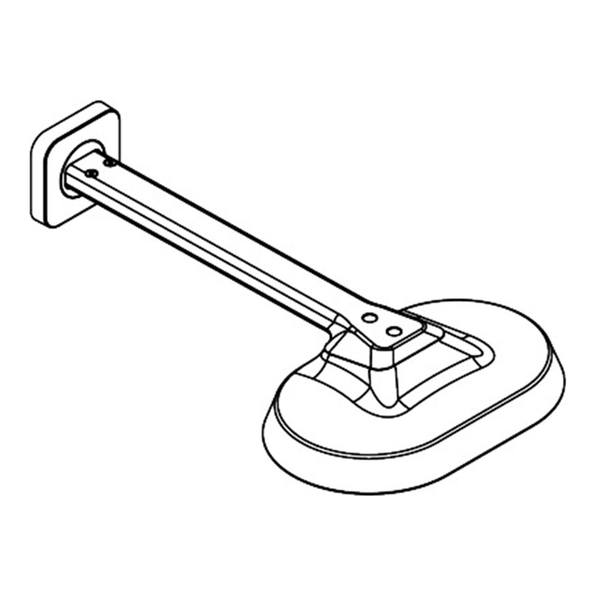 AXOR-ShowerSphere-Overhead-shower-250-160-1jet-EcoSmart-with-shower-arm-39770-technical-03