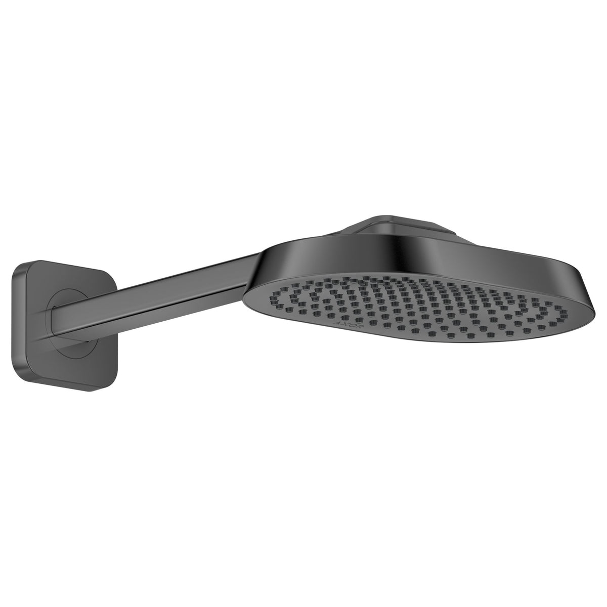 AXOR-ShowerSphere-Overhead-shower-250-160-1jet-EcoSmart-with-shower-arm-Polished-Black-Chrome-39770330
