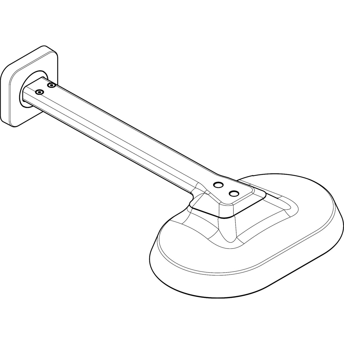 AXOR-ShowerSphere-Overhead-shower-250-160-1jet-with-shower-arm-39754-technical-05
