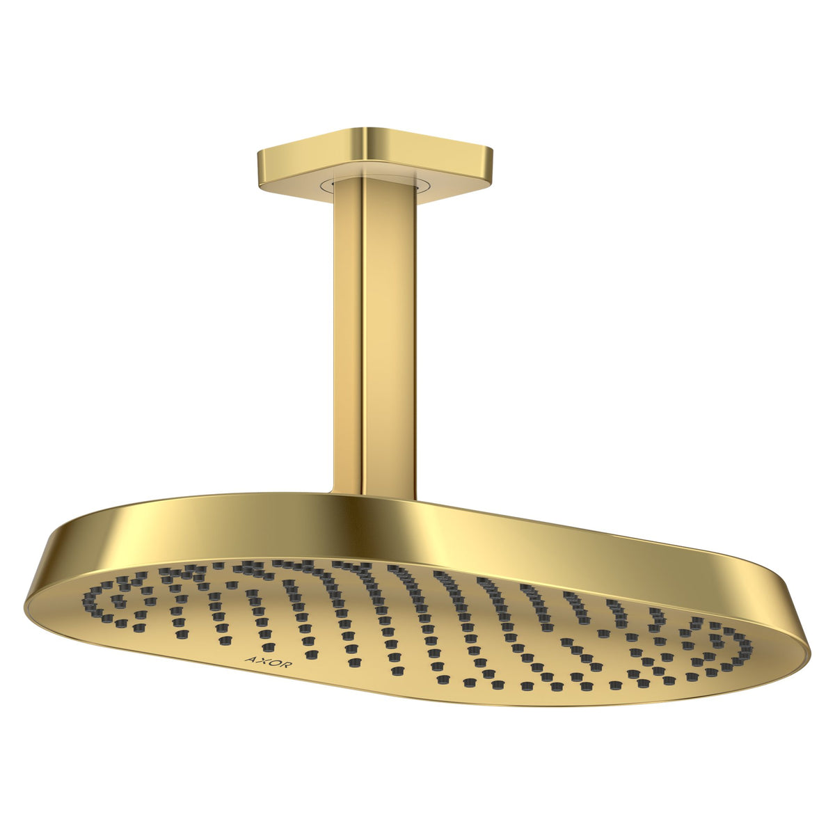 AXOR-ShowerSphere-Overhead-shower-370-220-1jet-EcoSmart-with-ceiling-connector-Polished-Gold-Optic-39761990