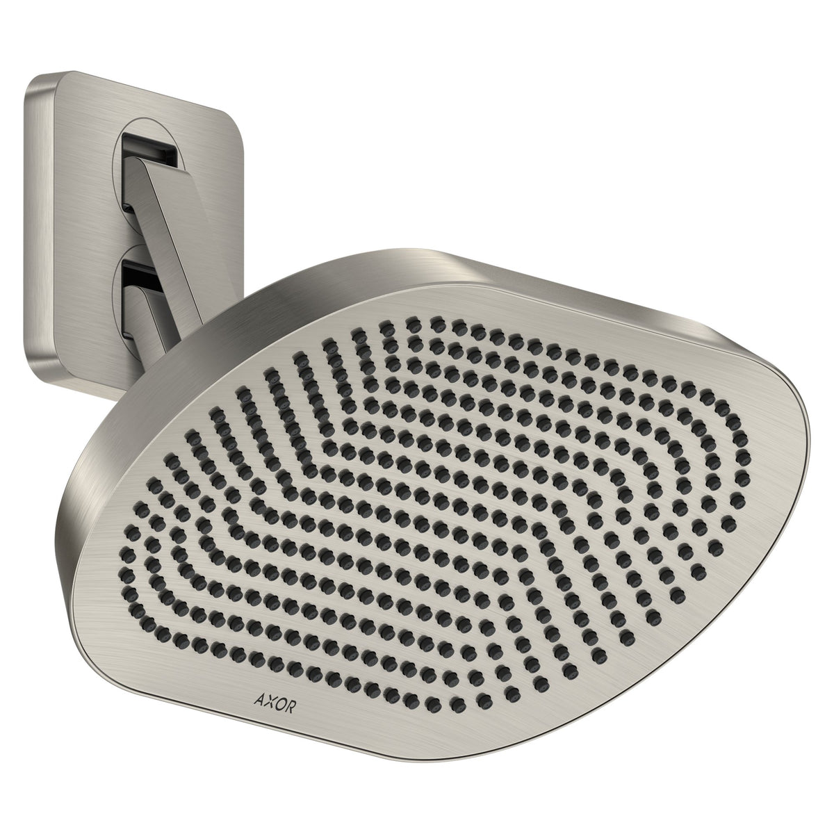 AXOR-ShowerSphere-Overhead-shower-370-220-2jet-EcoSmart-with-adjustable-shower-arm-Stainless-Steel-Optic-39746800