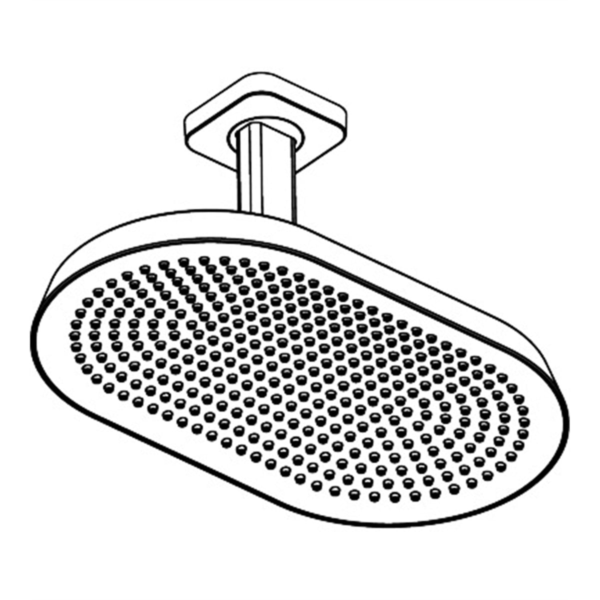 AXOR-ShowerSphere-Overhead-shower-370-220-2jet-EcoSmart-with-ceiling-connector-39758-technical-03