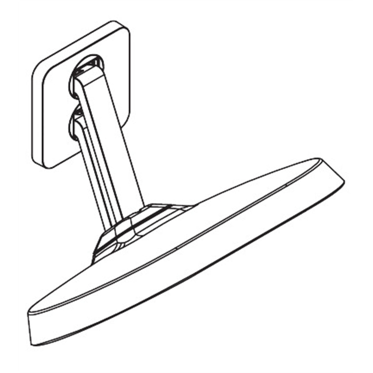 AXOR-ShowerSphere-Overhead-shower-370-220-2jet-with-adjustable-shower-arm-39745-technical-03