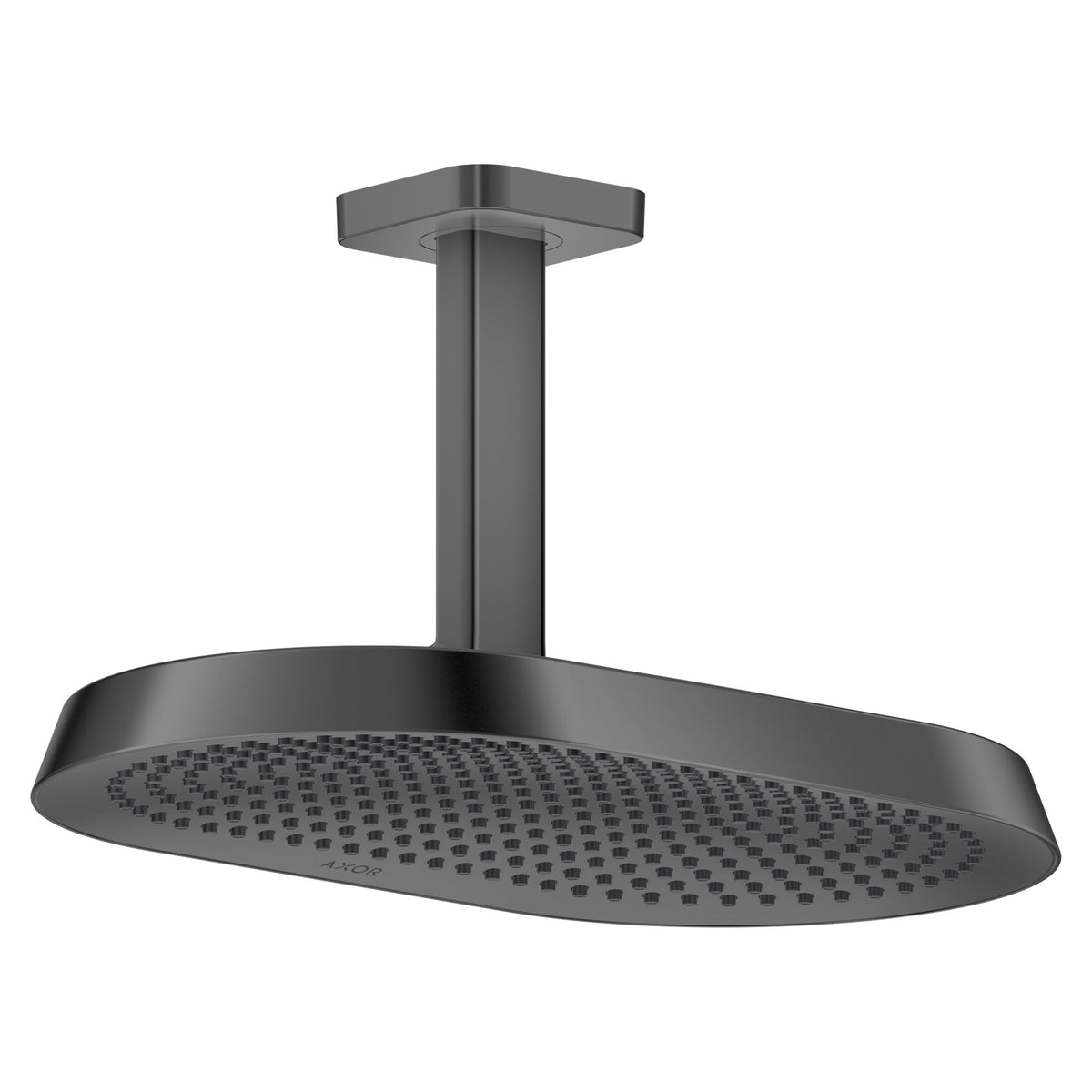 AXOR-ShowerSphere-Overhead-shower-370-220-2jet-with-ceiling-connector-Polished-Black-Chrome-39757330