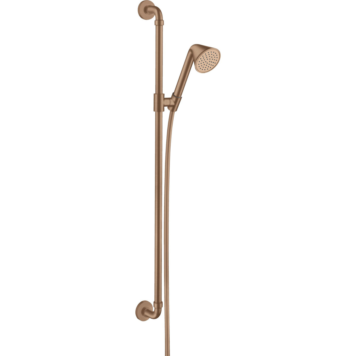 AXOR-Showers-Front-Shower-set-0-90-m-with-hand-shower-85-1jet-EcoSmart-Brushed-Red-Gold-26023310