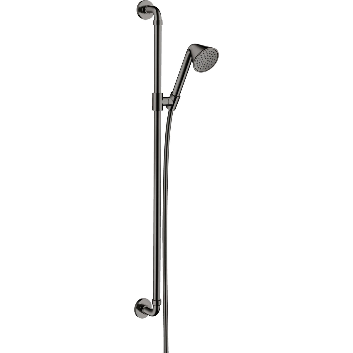 AXOR-Showers-Front-Shower-set-0-90-m-with-hand-shower-85-1jet-EcoSmart-Polished-Black-Chrome-26023330
