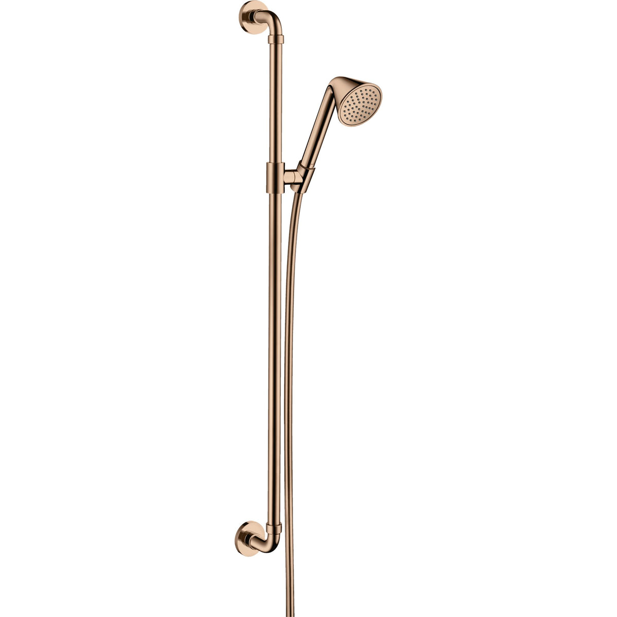 AXOR-Showers-Front-Shower-set-0-90-m-with-hand-shower-85-1jet-EcoSmart-Polished-Red-Gold-26023300