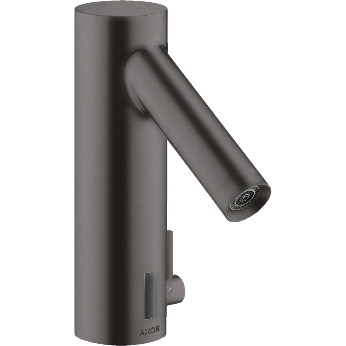AXOR-Starck-Electronic-basin-mixer-with-temperature-control-battery-operated-Brushed-Black-Chrome-10101340