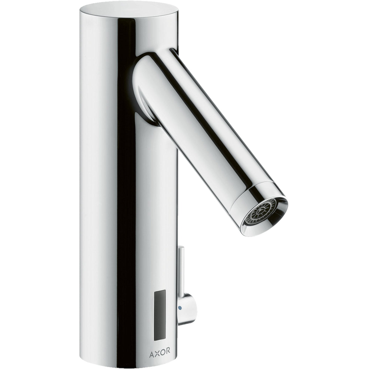 AXOR-Starck-Electronic-basin-mixer-with-temperature-control-with-mains-connection-230-V-Chrome-10140000
