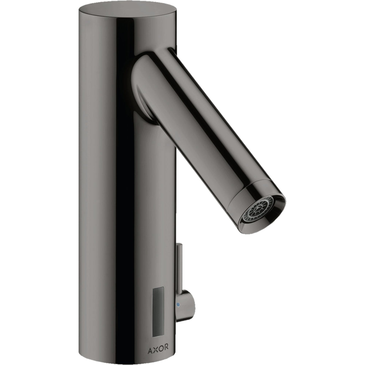 AXOR-Starck-Electronic-basin-mixer-with-temperature-control-with-mains-connection-230-V-Polished-Black-Chrome-10140330