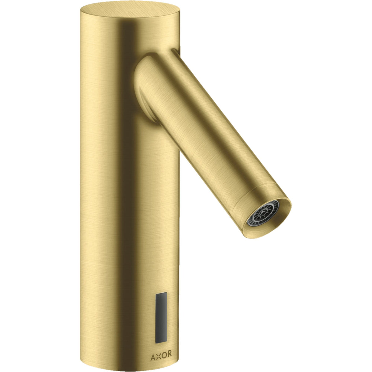 AXOR-Starck-Electronic-basin-mixer-with-temperature-pre-adjustment-with-mains-connection-230-V-Brushed-Brass-10145950