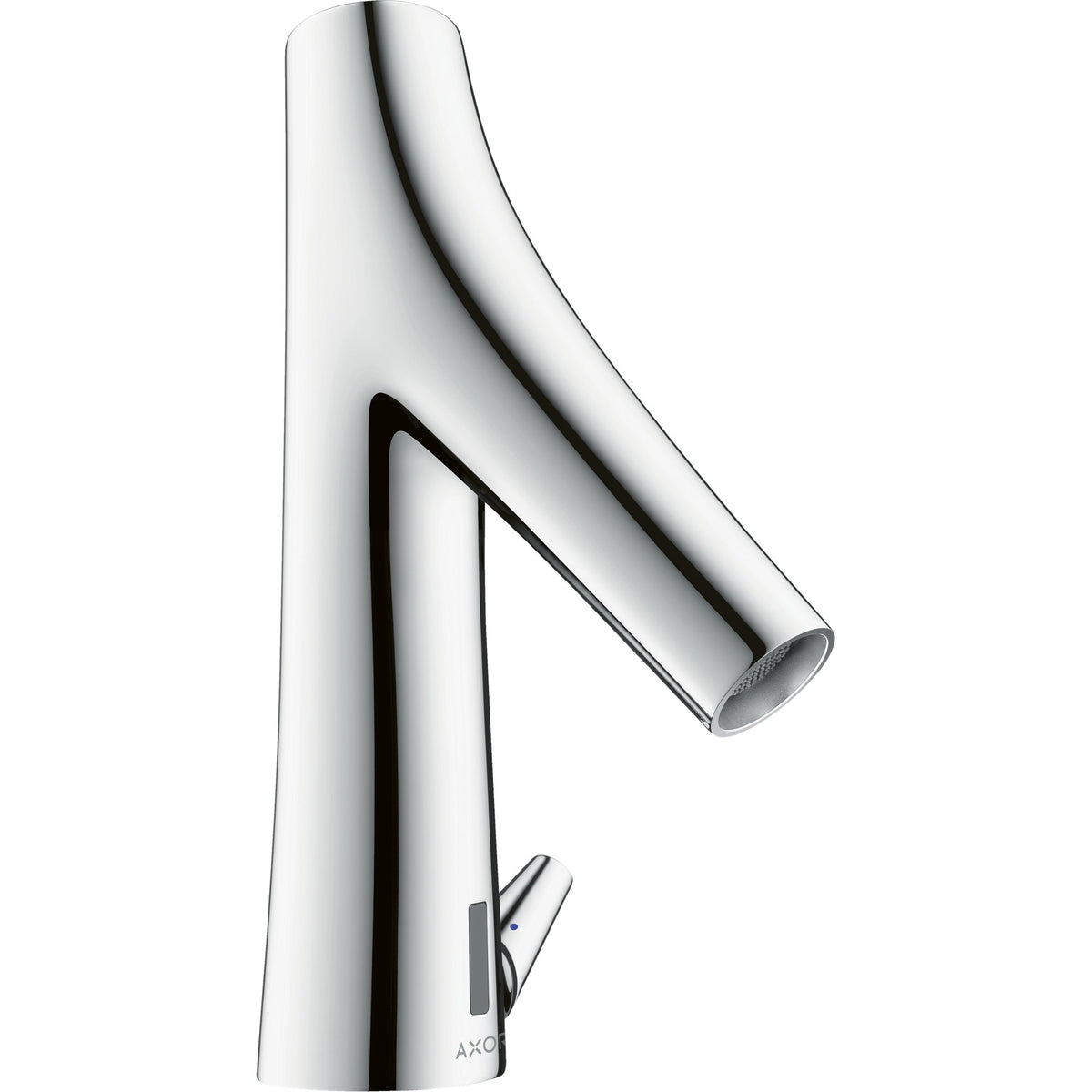 AXOR-Starck-Organic-Electronic-basin-mixer-with-temperature-control-battery-operated-Polished-Chrome-12171020