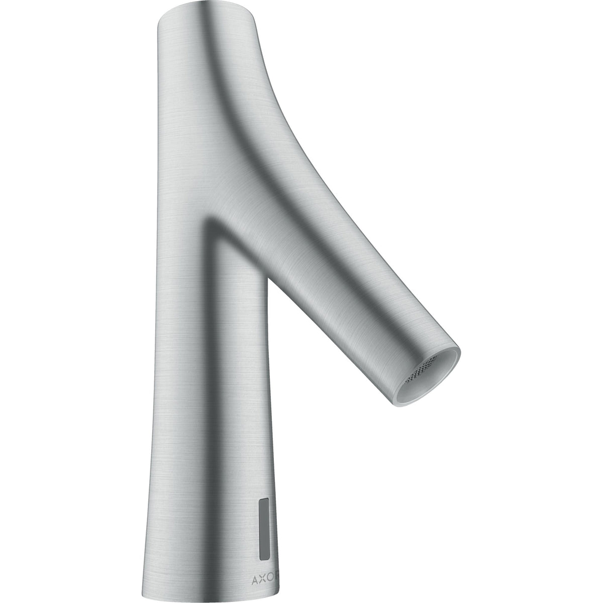 AXOR-Starck-Organic-Electronic-basin-mixer-with-temperature-pre-adjustment-battery-operated-Brushed-Chrome-12172260