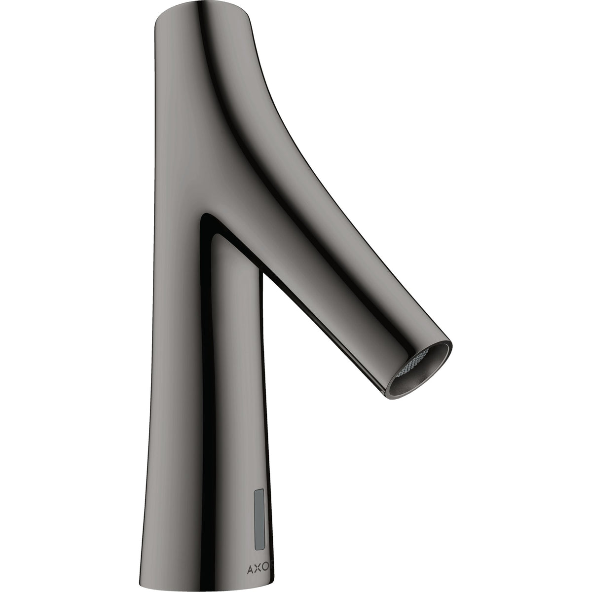 AXOR-Starck-Organic-Electronic-basin-mixer-with-temperature-pre-adjustment-with-mains-connection-230-V-Polished-Black-Chrome-12174330