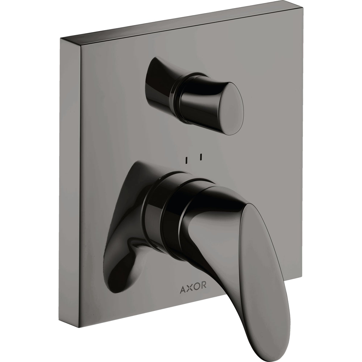 AXOR-Starck-Organic-Single-lever-bath-mixer-for-concealed-installation-with-integrated-security-combination-according-to-EN1717-Polished-Black-Chrome-12416330