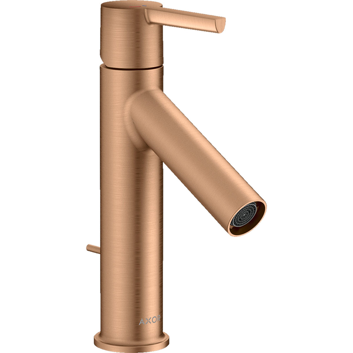 AXOR-Starck-Single-lever-basin-mixer-100-CoolStart-with-lever-handle-and-pop-up-waste-set-Brushed-Bronze-10007140