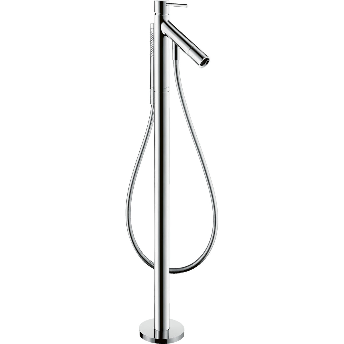 AXOR-Starck-Single-lever-bath-mixer-floor-standing-with-pin-handle-Chrome-10456000