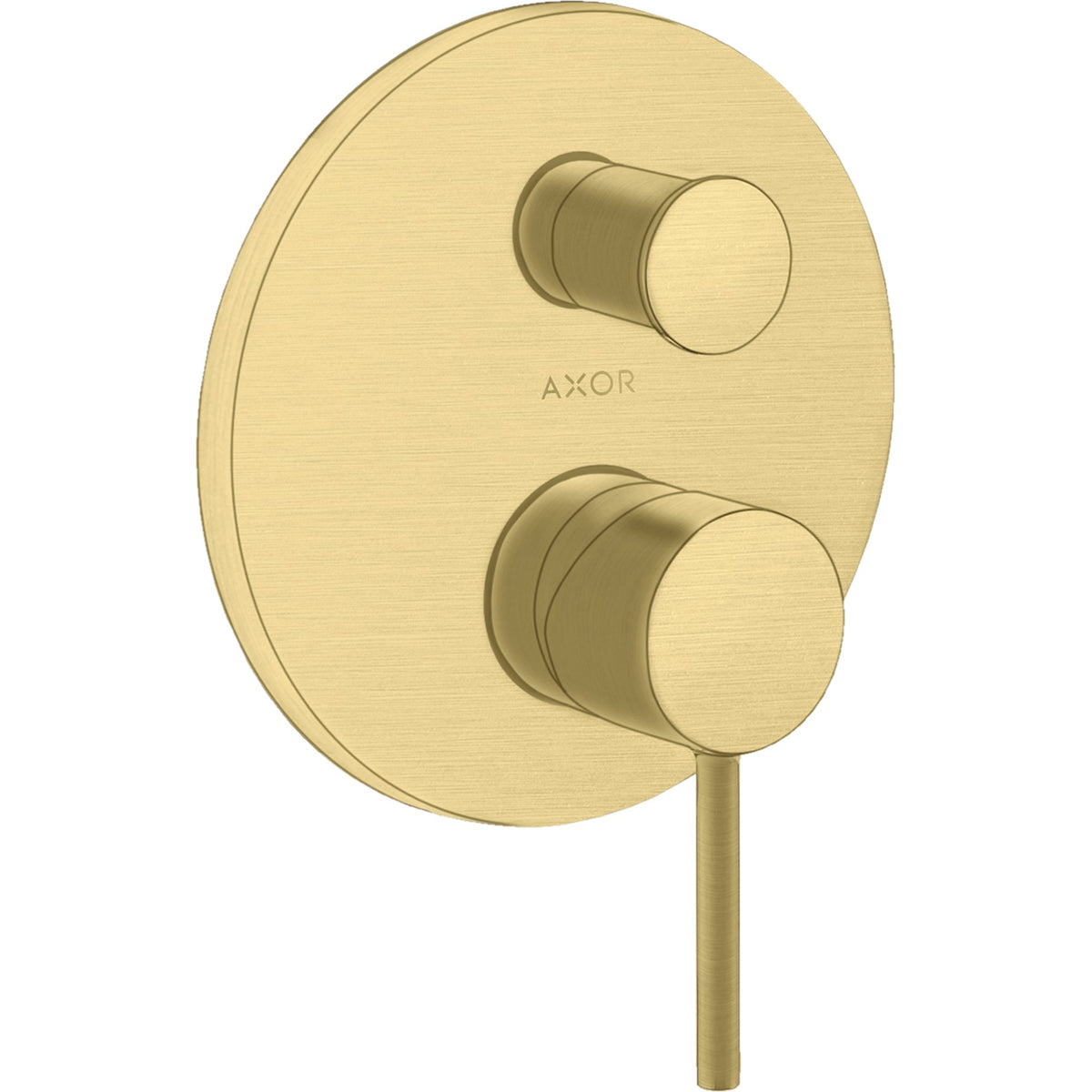 AXOR-Starck-Single-lever-bath-mixer-for-concealed-installation-with-pin-handle-and-integrated-security-combination-according-to-EN1717-Brushed-Brass-10418950