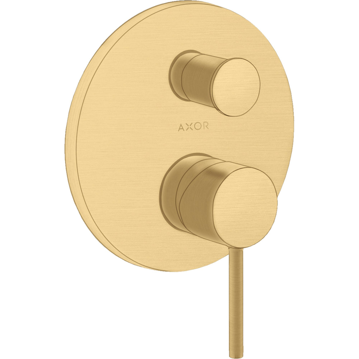 AXOR-Starck-Single-lever-bath-mixer-for-concealed-installation-with-pin-handle-and-integrated-security-combination-according-to-EN1717-Brushed-Gold-Optic-10418250