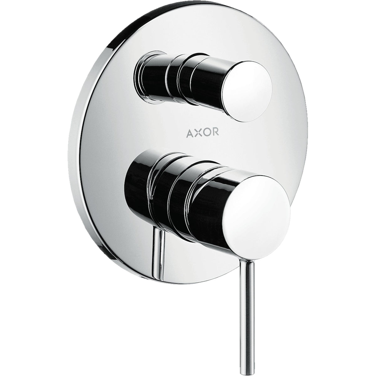 AXOR-Starck-Single-lever-bath-mixer-for-concealed-installation-with-pin-handle-and-integrated-security-combination-according-to-EN1717-Chrome-10418000