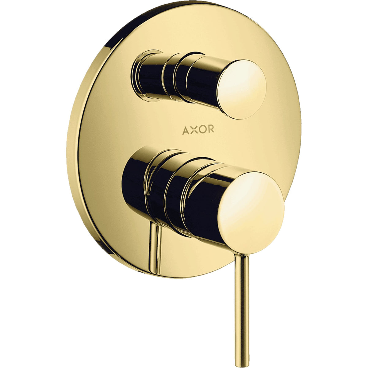 AXOR-Starck-Single-lever-bath-mixer-for-concealed-installation-with-pin-handle-and-integrated-security-combination-according-to-EN1717-Polished-Brass-10418930