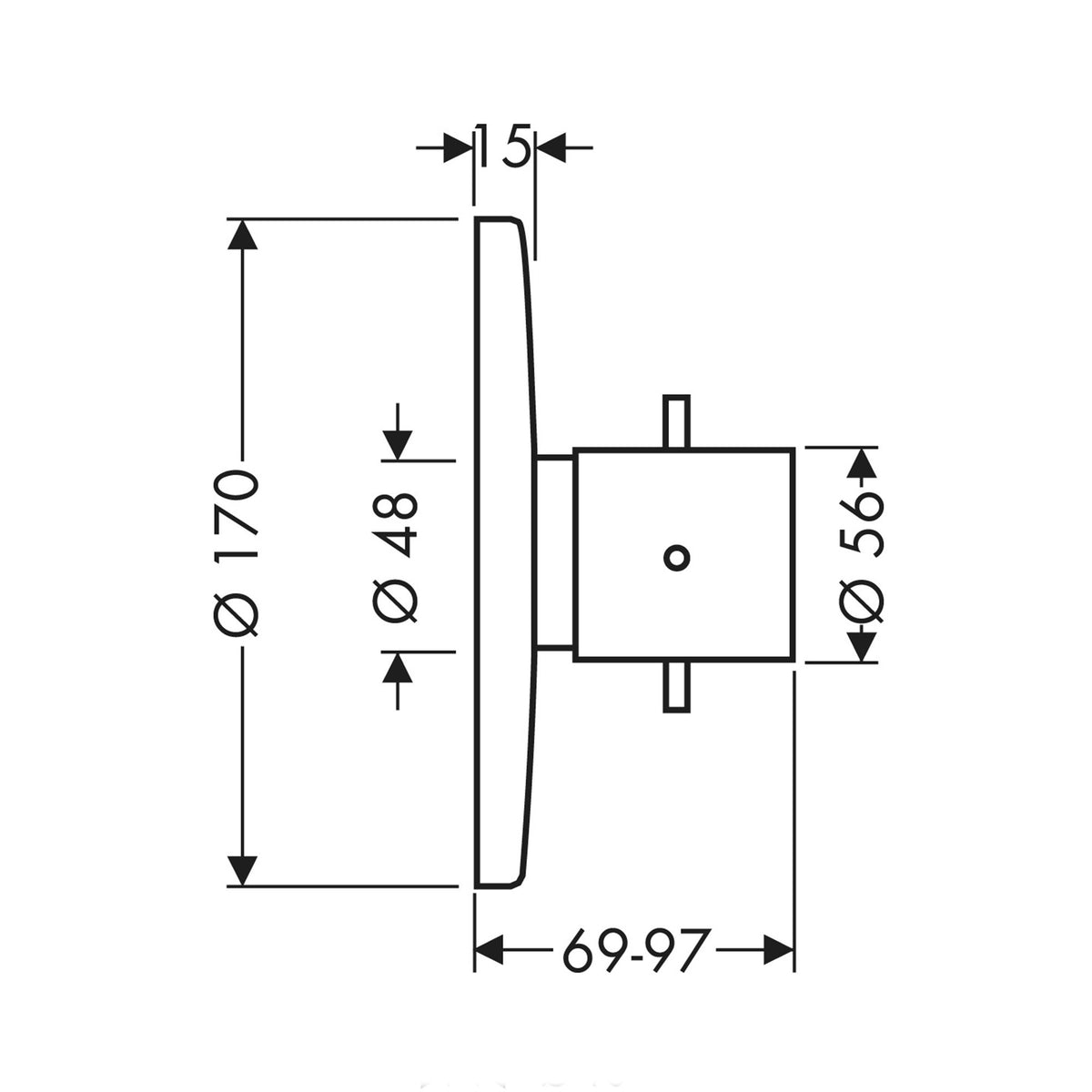 AXOR-Starck-Thermostat-for-concealed-installation-10710-technical-01
