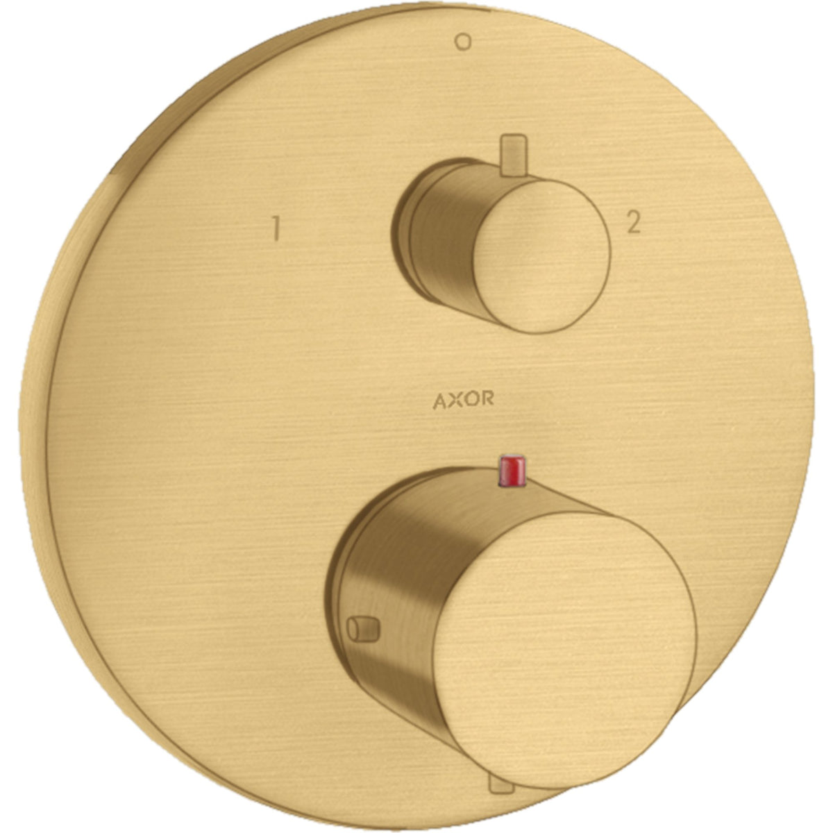 AXOR-Starck-Thermostat-for-concealed-installation-with-shut-off-diverter-valve-Brushed-Gold-Optic-10720250