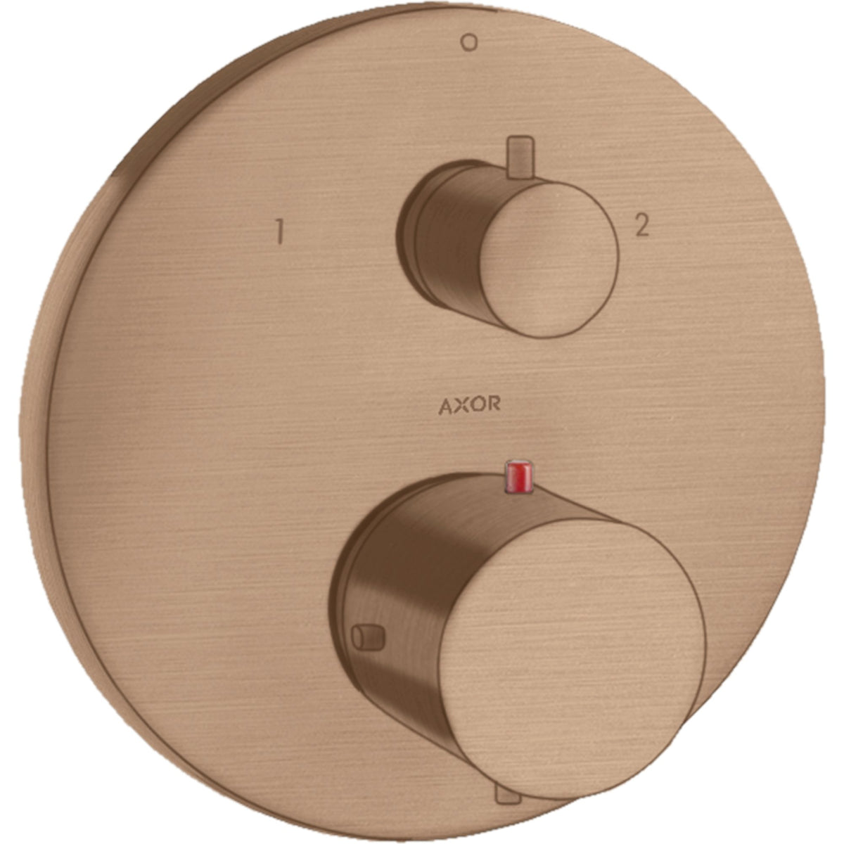AXOR-Starck-Thermostat-for-concealed-installation-with-shut-off-diverter-valve-Brushed-Red-Gold-10720310