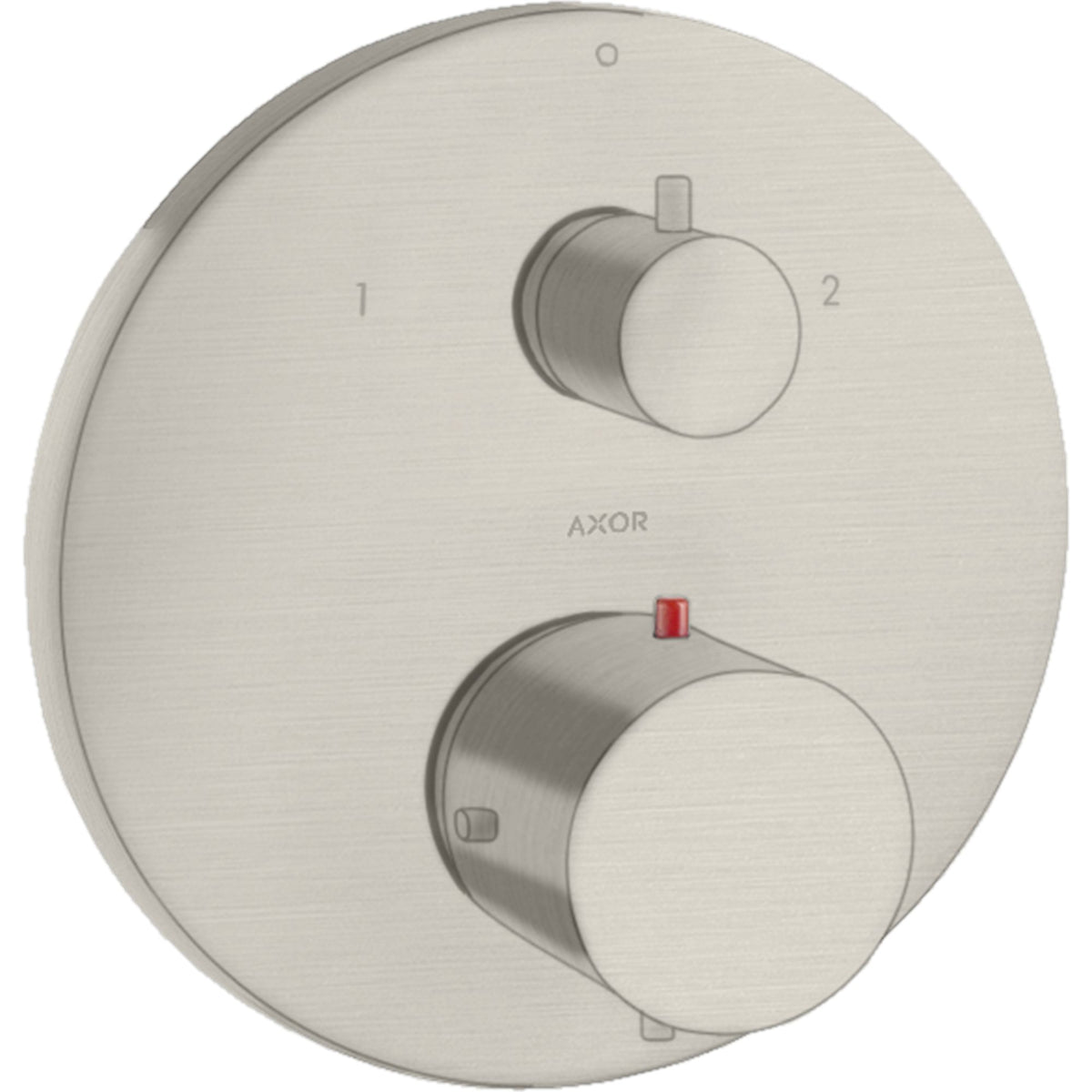 AXOR-Starck-Thermostat-for-concealed-installation-with-shut-off-diverter-valve-Stainless-Steel-Optic-10720800