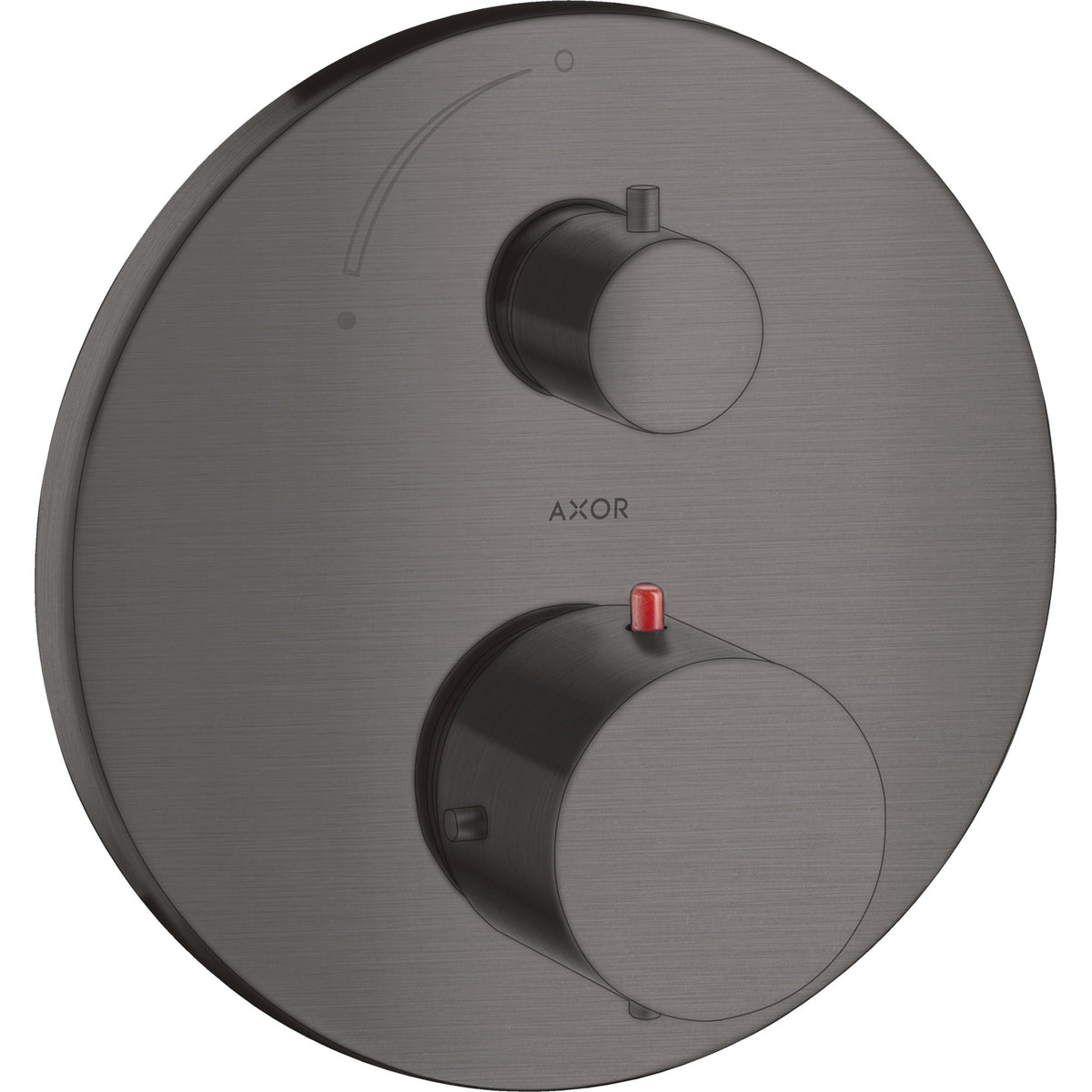 AXOR-Starck-Thermostat-for-concealed-installation-with-shut-off-valve-Brushed-Black-Chrome-10700340