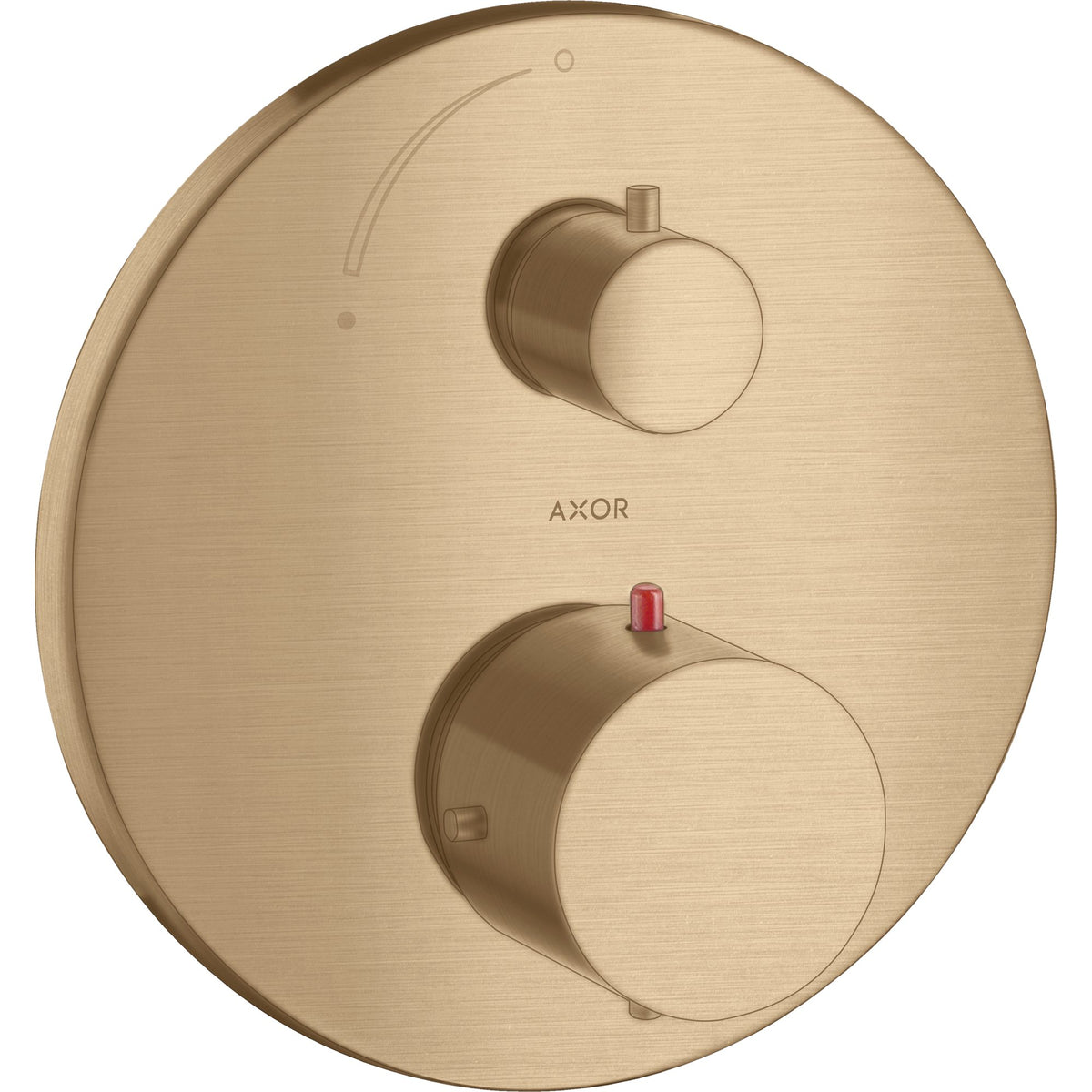 AXOR-Starck-Thermostat-for-concealed-installation-with-shut-off-valve-Brushed-Bronze-10700140