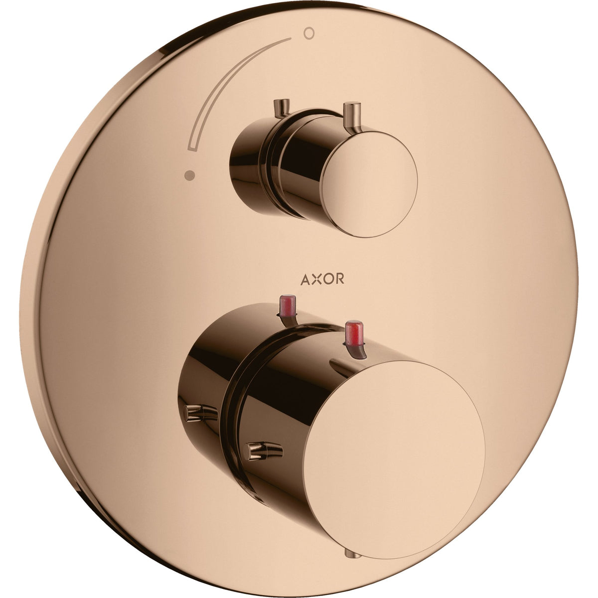 AXOR-Starck-Thermostat-for-concealed-installation-with-shut-off-valve-Polished-Red-Gold-10700300