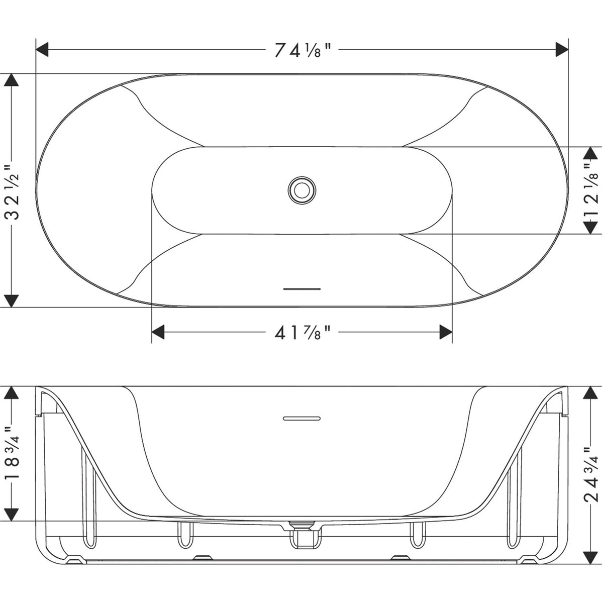 AXOR-Suite-Bathtub-1900-850-42005-technical-02