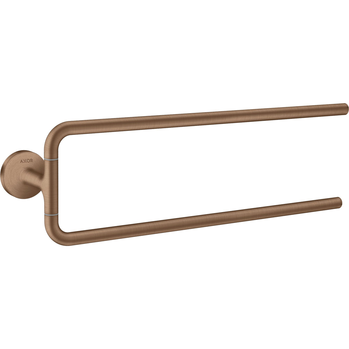 AXOR-Universal-Circular-Towel-holder-twin-handle-Brushed-Red-Gold-42822310