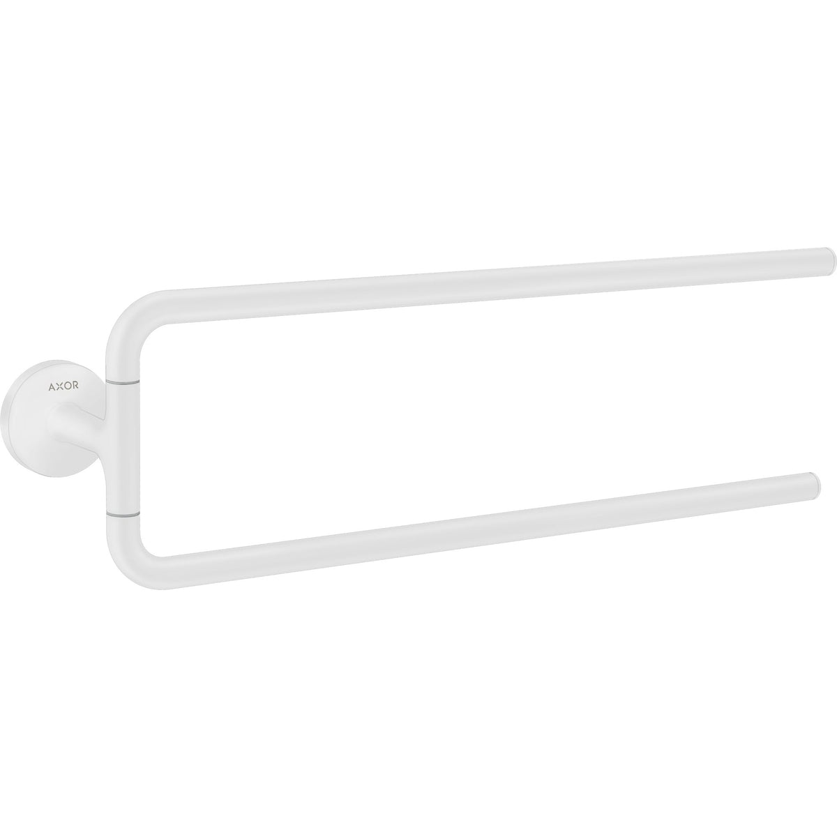 AXOR-Universal-Circular-Towel-holder-twin-handle-Matt-White-42822700
