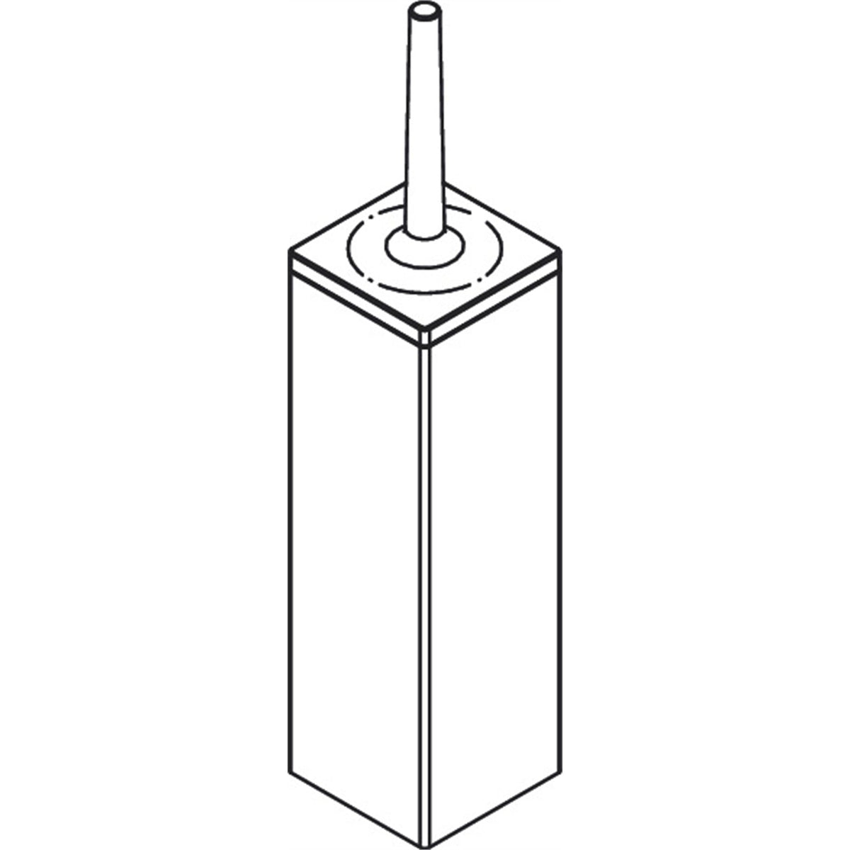 AXOR-Universal-Rectangular-Toilet-brush-holder-wall-mounted-42655-technical-02
