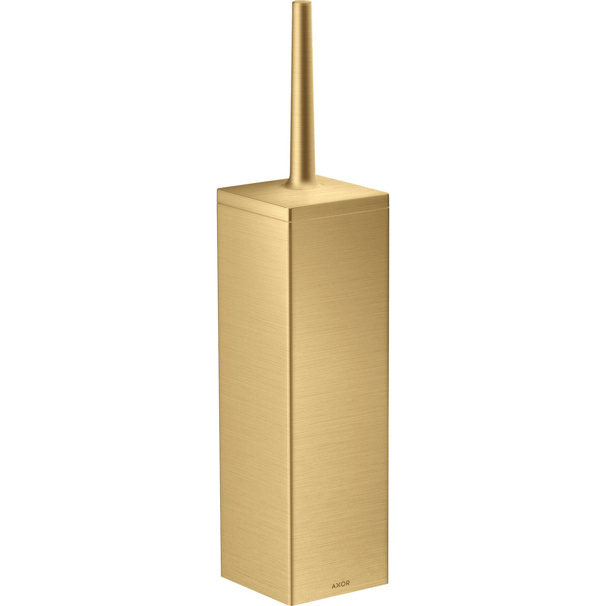 AXOR-Universal-Rectangular-Toilet-brush-holder-wall-mounted-Brushed-Gold-Optic-42655250