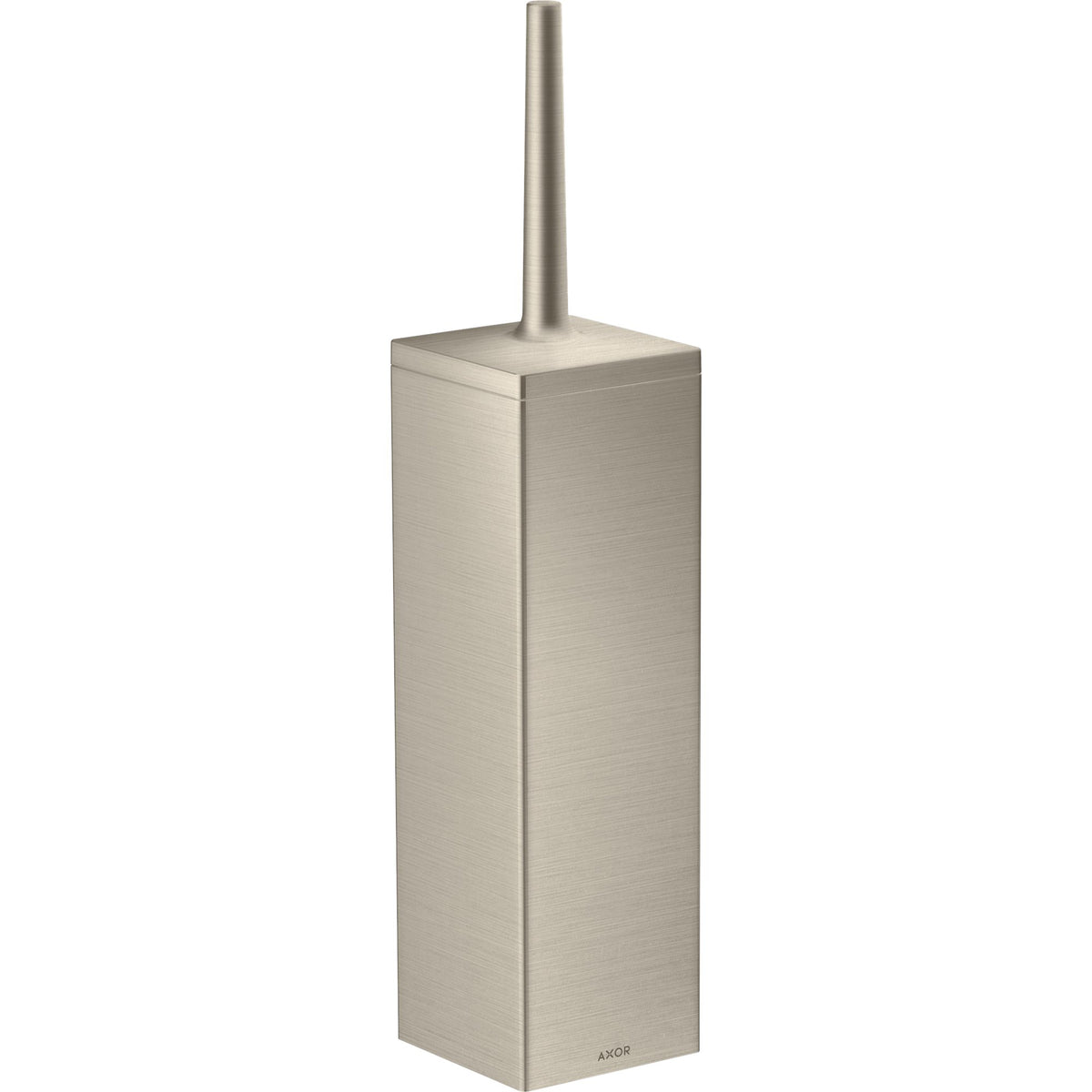 AXOR-Universal-Rectangular-Toilet-brush-holder-wall-mounted-Brushed-Nickel-42655820