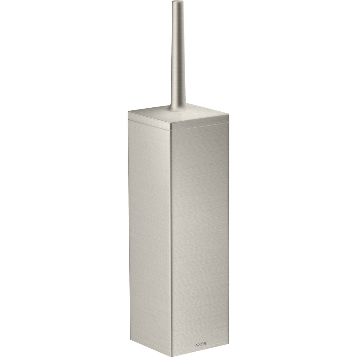 AXOR-Universal-Rectangular-Toilet-brush-holder-wall-mounted-Stainless-Steel-Optic-42655800