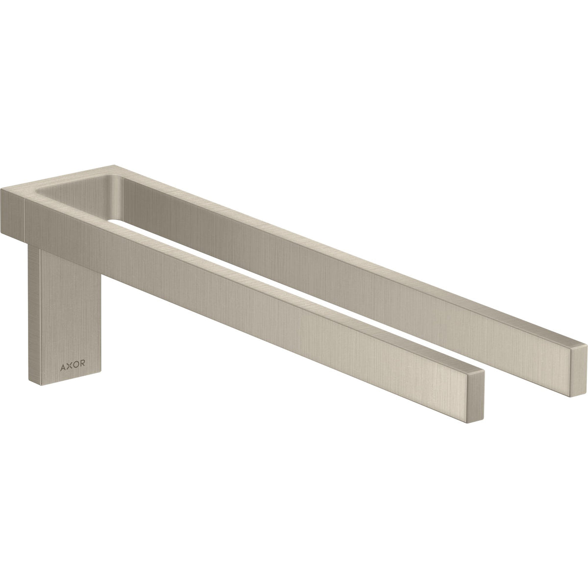 AXOR-Universal-Rectangular-Towel-holder-twin-handle-Brushed-Nickel-42622820