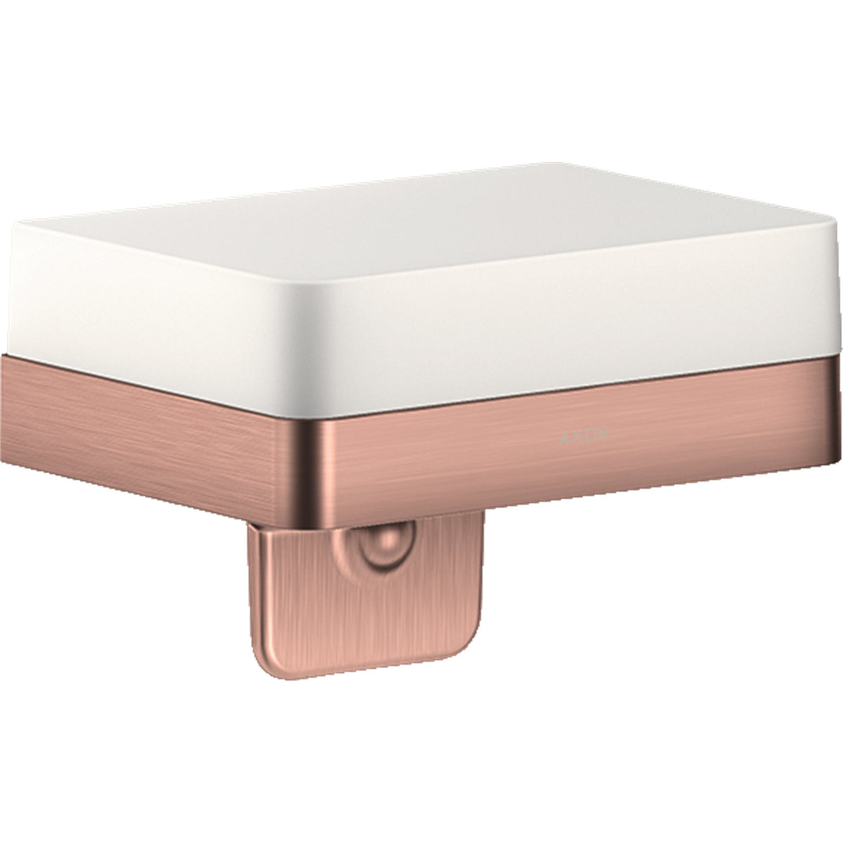 AXOR-Universal-Softsquare-Liquid-soap-dispenser-with-shelf-Brushed-Red-Gold-42819310