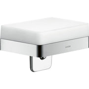AXOR-Universal-Softsquare-Liquid-soap-dispenser-with-shelf-Chrome-42819000