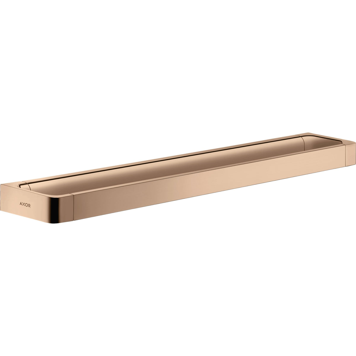 AXOR-Universal-Softsquare-Rail-bath-towel-holder-600-mm-Polished-Red-Gold-42832300