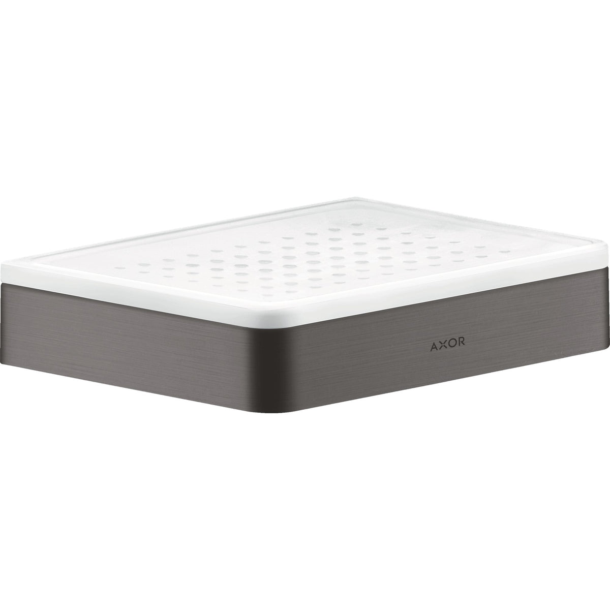 AXOR-Universal-Softsquare-Soap-dish-shelf-Brushed-Black-Chrome-42803340