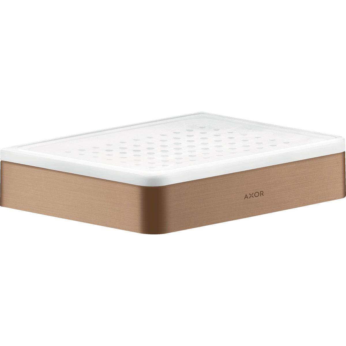 AXOR-Universal-Softsquare-Soap-dish-shelf-Brushed-Red-Gold-42803310