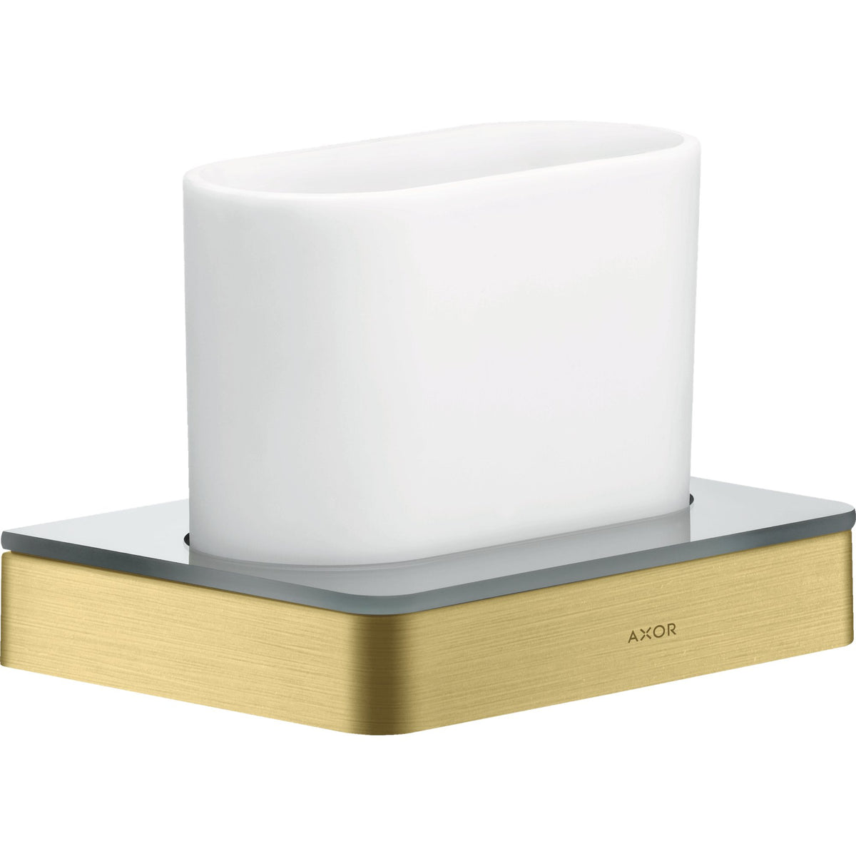 AXOR-Universal-Softsquare-Toothbrush-tumbler-Brushed-Brass-42834950