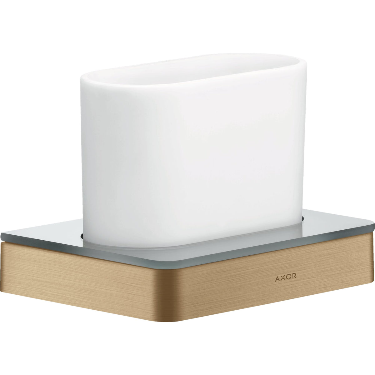AXOR-Universal-Softsquare-Toothbrush-tumbler-Brushed-Bronze-42834140