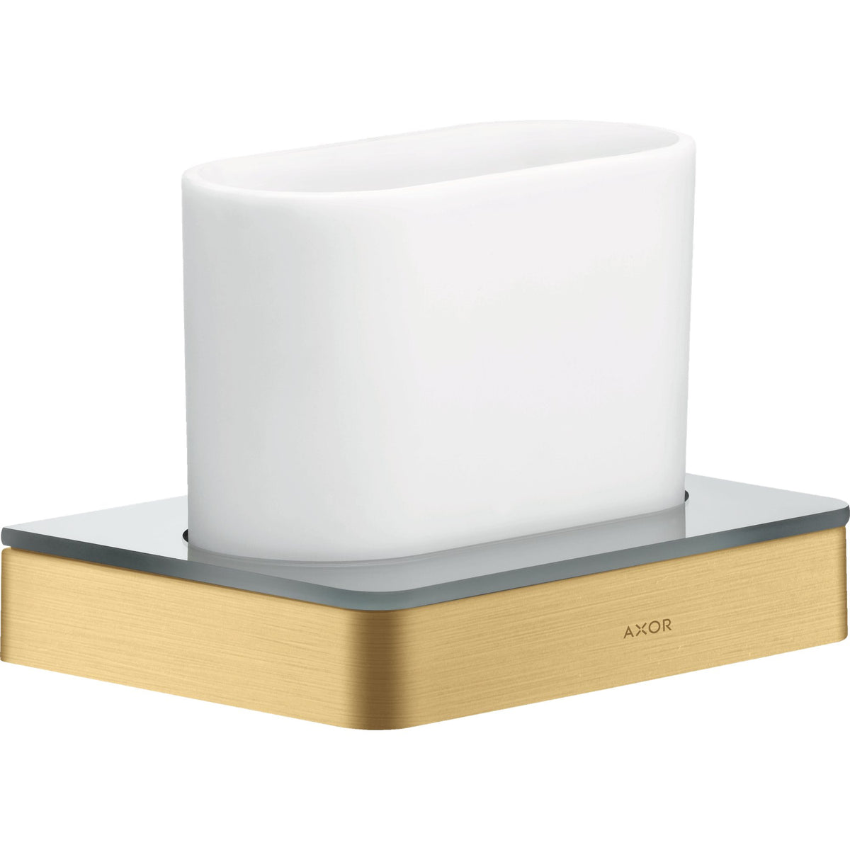 AXOR-Universal-Softsquare-Toothbrush-tumbler-Brushed-Gold-Optic-42834250