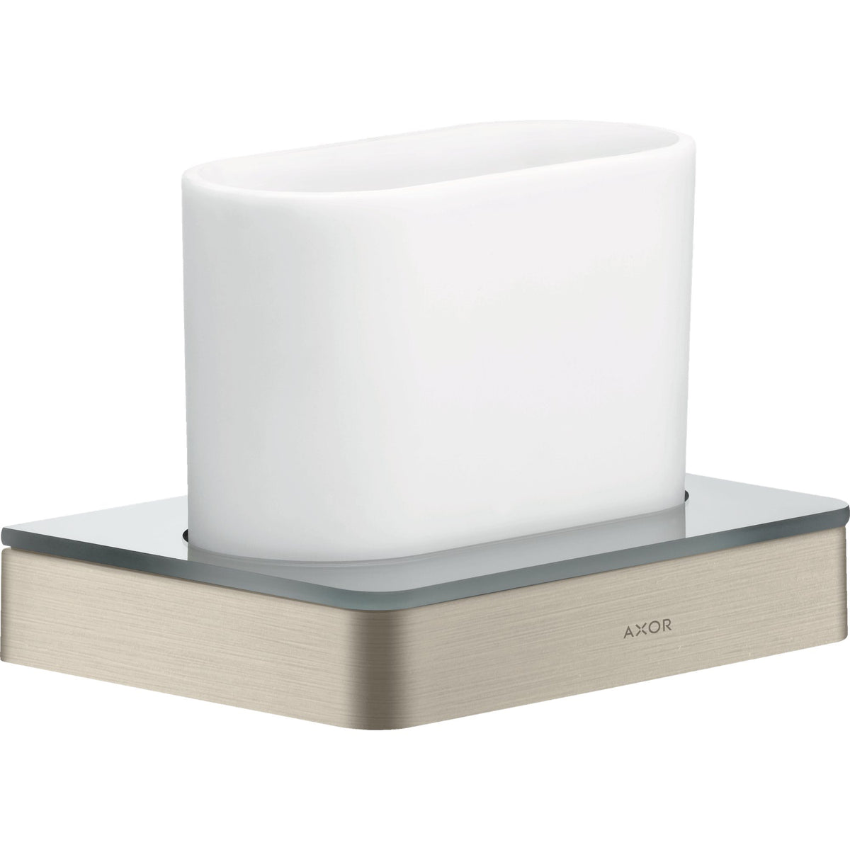 AXOR-Universal-Softsquare-Toothbrush-tumbler-Brushed-Nickel-42834820