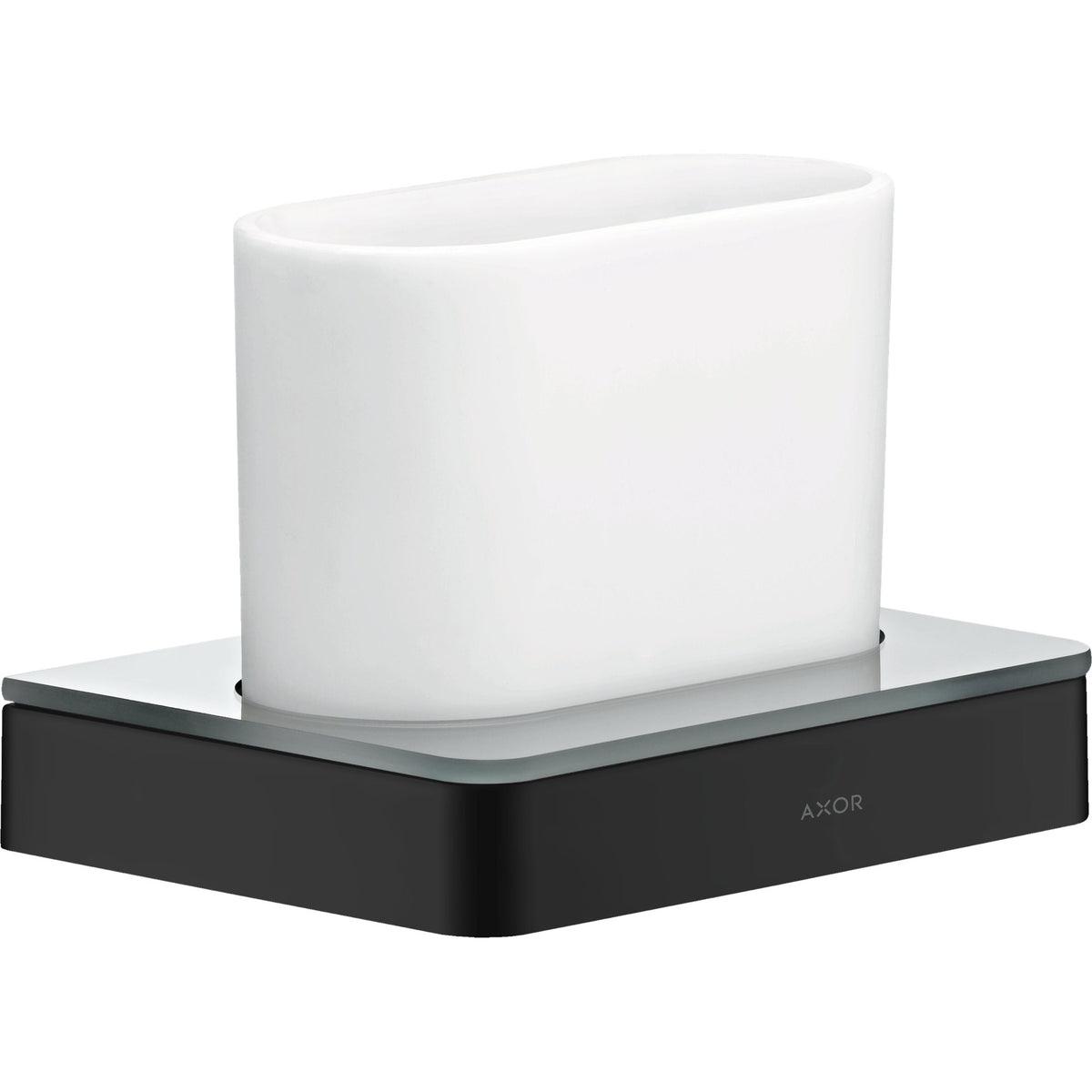 AXOR-Universal-Softsquare-Toothbrush-tumbler-Matt-Black-42834670